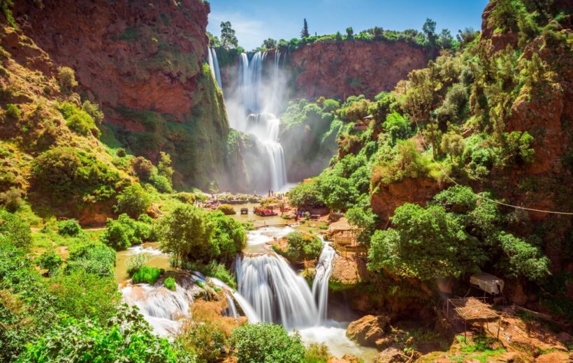 Excursion d’une journée aux cascades d’Ouzoud depuis Marrakech